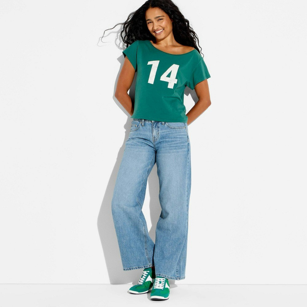 Wild Fable Women's Ultra Low-Rise Baggy Jeans: $32 Wild Fable Women's Ultra Low-Rise Baggy Jeans: $32