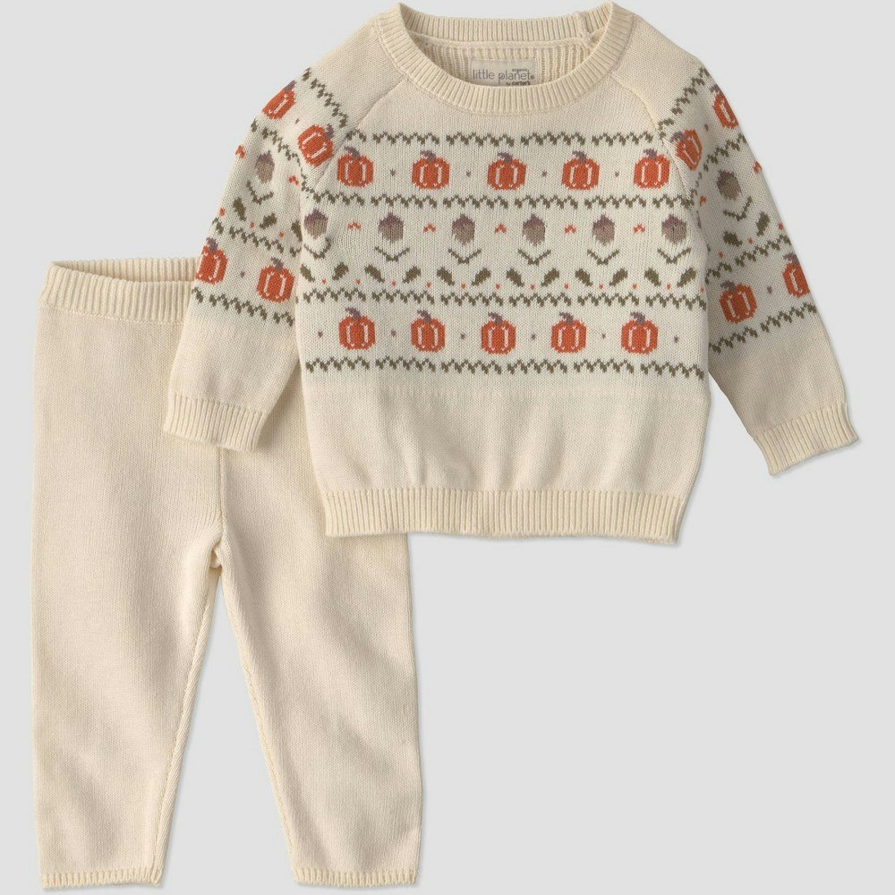 Little Planet by Carter's 2-Piece Pumpkin Sweater Set: $28 Little Planet by Carter's 2-Piece Pumpkin Sweater Set: $28