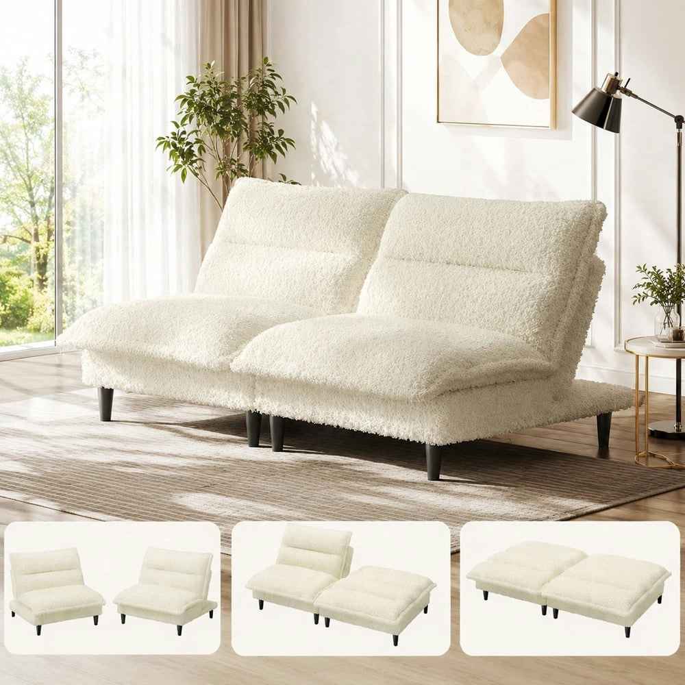 Patbrela 71-inch 4-in-1 Convertible Futon Sofa Bed: $148.69 Patbrela 71-inch 4-in-1 Convertible Futon Sofa Bed: $148.69