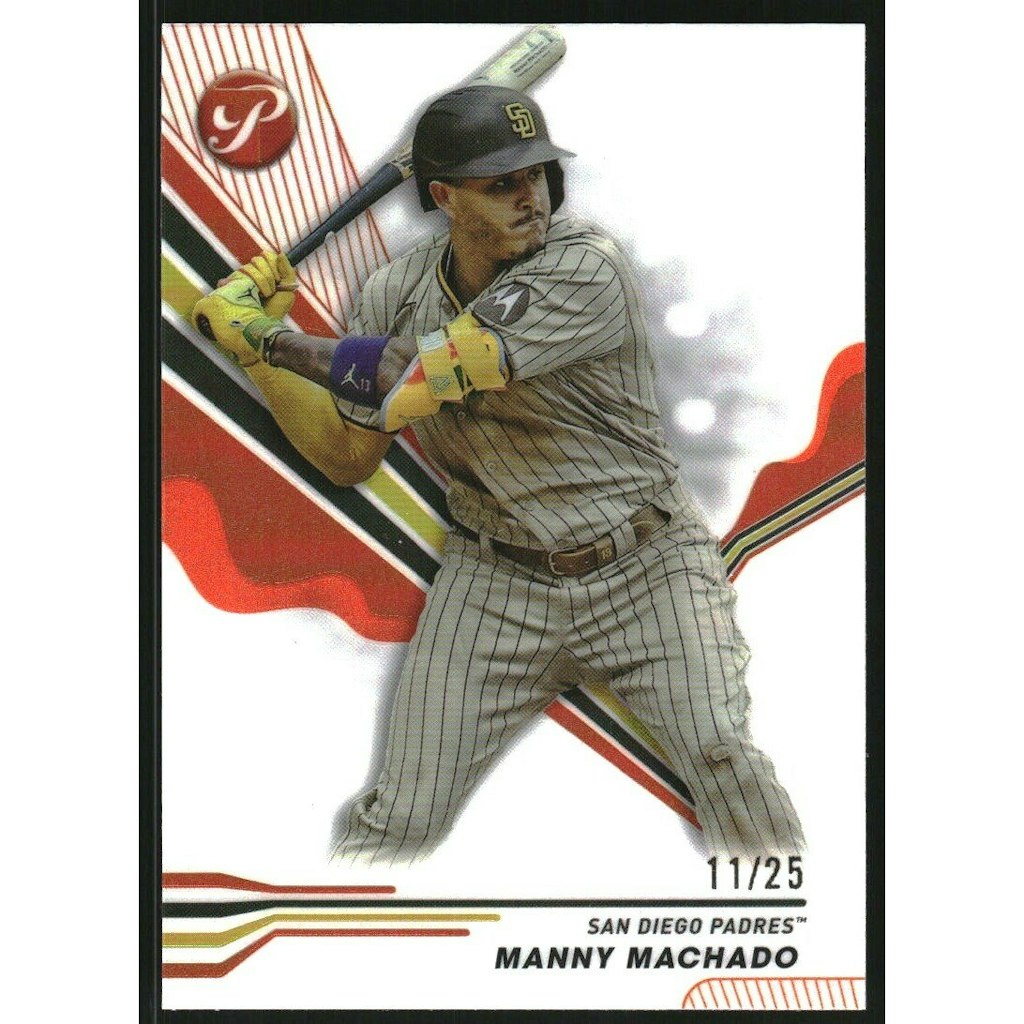 2024 Topps Pristine Manny Machado Orange Refractor Card: $18 2024 Topps Pristine Manny Machado Orange Refractor Card: $18