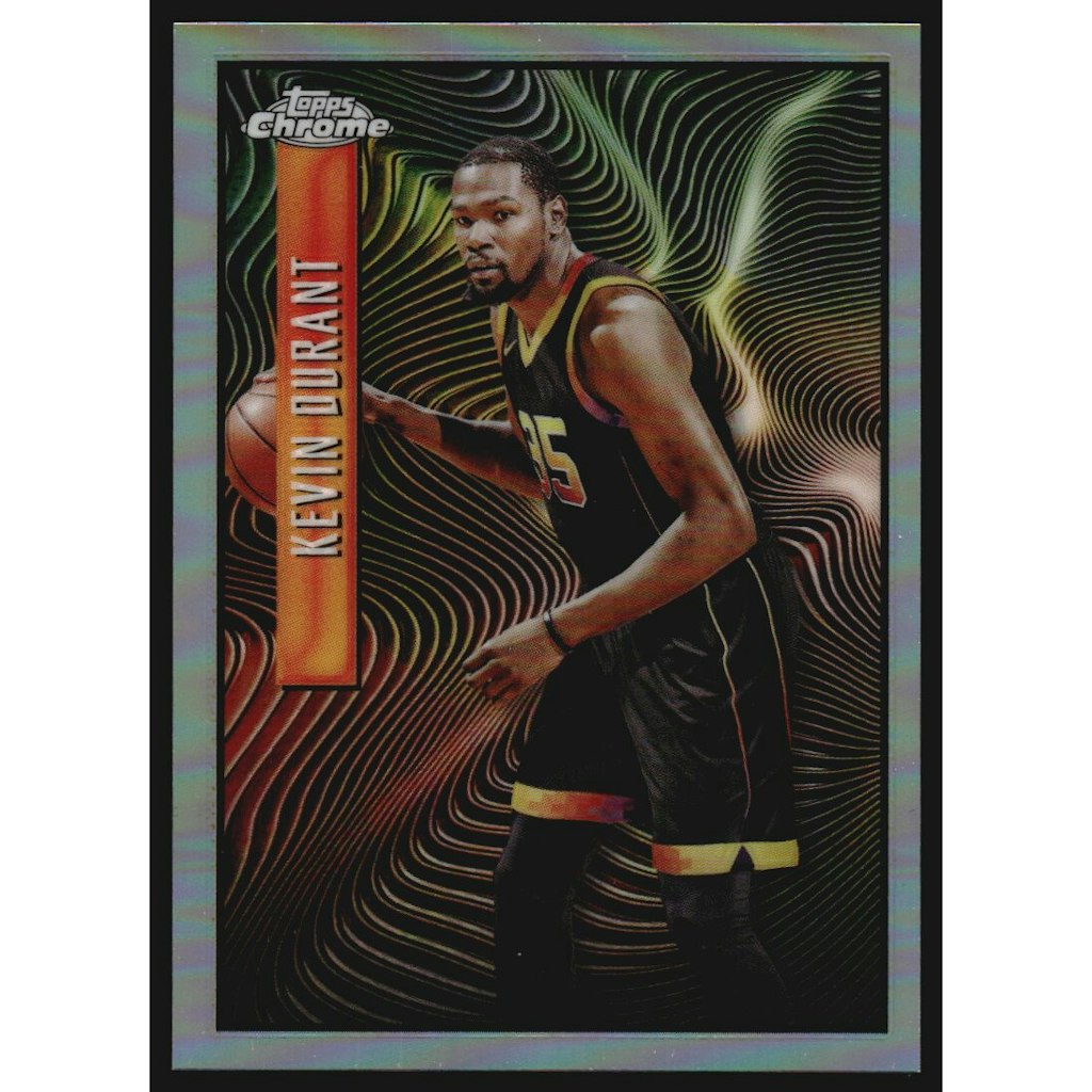 2023-24 Topps Chrome Expose Kevin Durant #EXP18: $25 2023-24 Topps Chrome Expose Kevin Durant #EXP18: $25