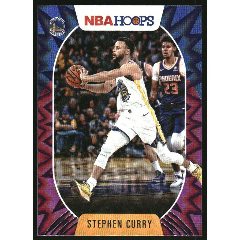 2020-21 Hoops Stephen Curry Purple Explosion Trading Card: $18 2020-21 Hoops Stephen Curry Purple Explosion Trading Card: $18