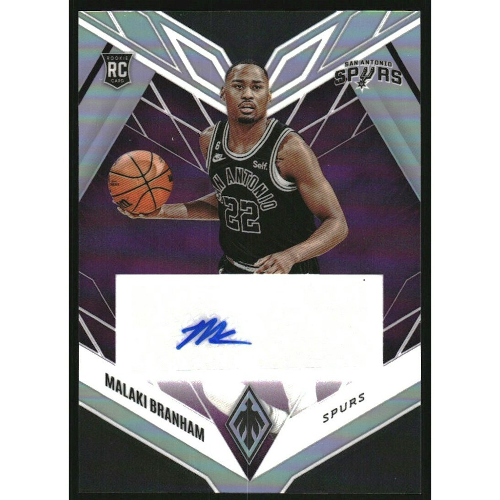 2022-23 Panini Chronicles Phoenix Malaki Branham Rookie Autograph Card: $18 2022-23 Panini Chronicles Phoenix Malaki Branham Rookie Autograph Card: $18