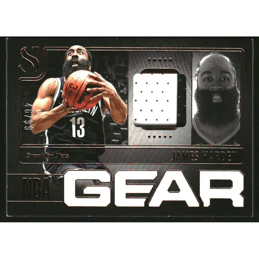 2024-25 Panini Silhouette James Harden NBA Gear Bronze Card: $25 2024-25 Panini Silhouette James Harden NBA Gear Bronze Card: $25