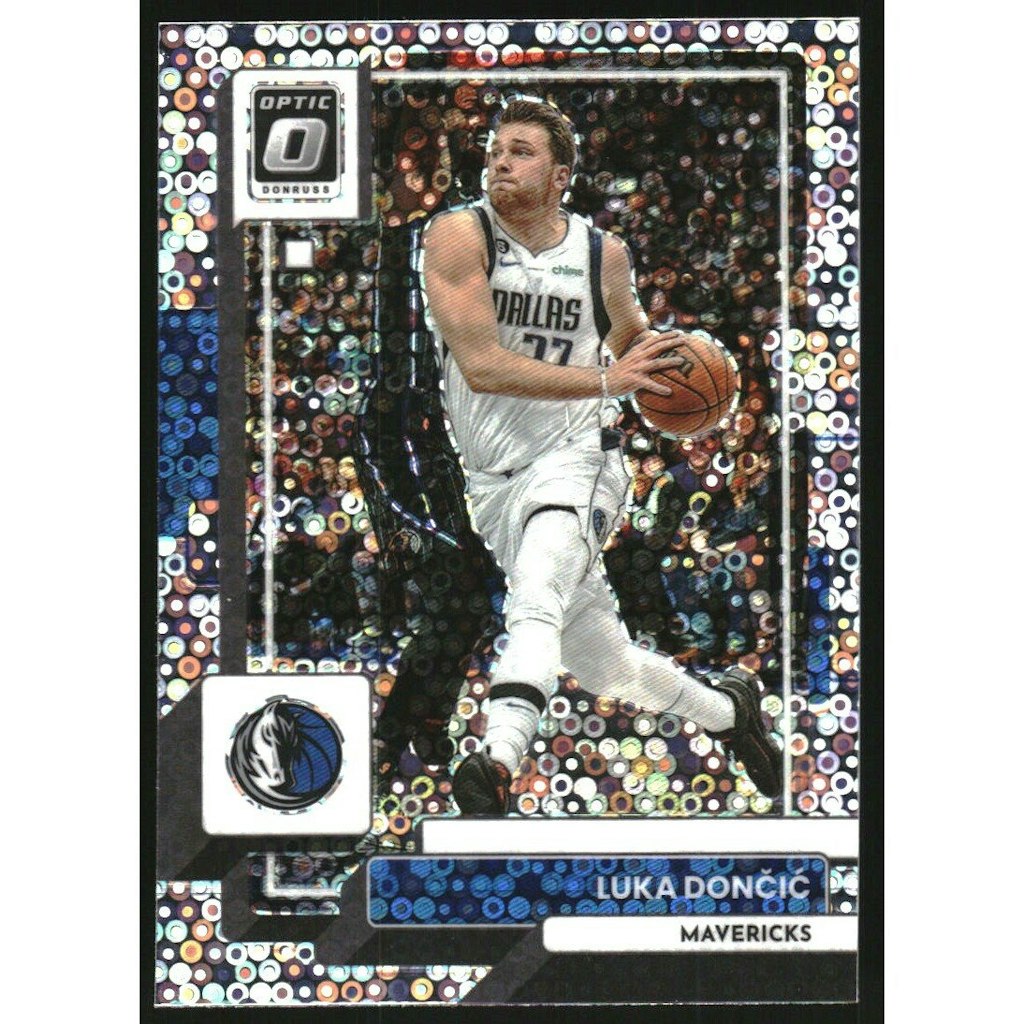 2022-23 Donruss Optic Fast Break Holo Luka Doncic Card #160: $20 2022-23 Donruss Optic Fast Break Holo Luka Doncic Card #160: $20