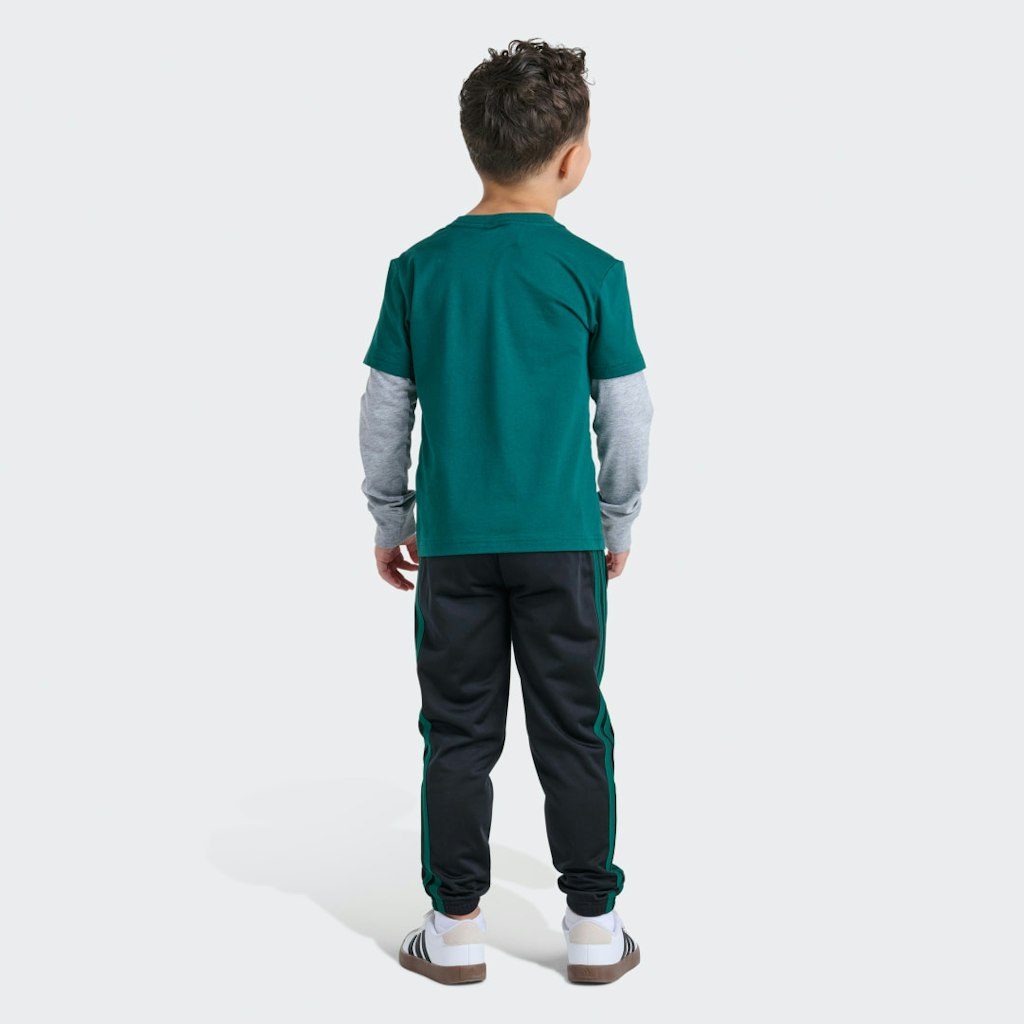Long Sleeve Tee and Pants 2-Piece Set: $34 Long Sleeve Tee and Pants 2-Piece Set: $34