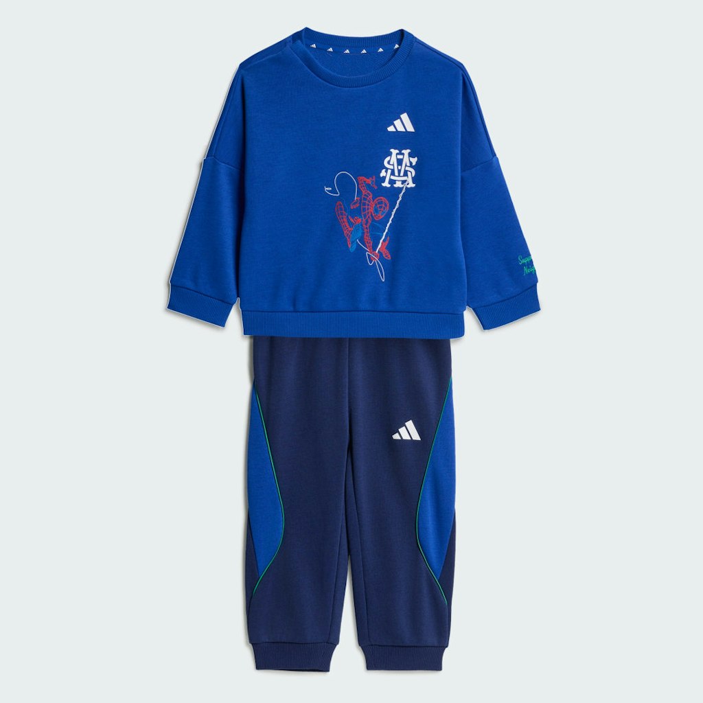 Adidas Marvel Spider-Man Jogger Set: $55 Adidas Marvel Spider-Man Jogger Set: $55