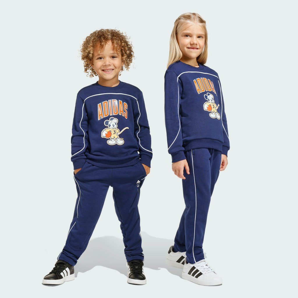 Adidas Disney Mickey Mouse Joggers: $56 Adidas Disney Mickey Mouse Joggers: $56
