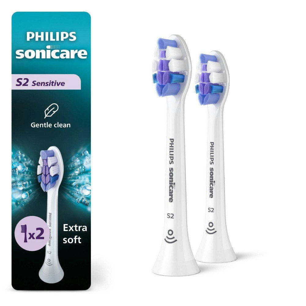 Philips Sonicare S2 Optimal Sensitive Replacement Brush Head 2-Pack: $24.99