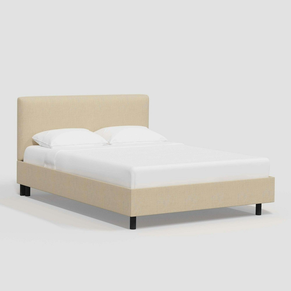 Threshold Olivia Queen Upholstered Square Platform Bed: $780 Threshold Olivia Queen Upholstered Square Platform Bed: $780
