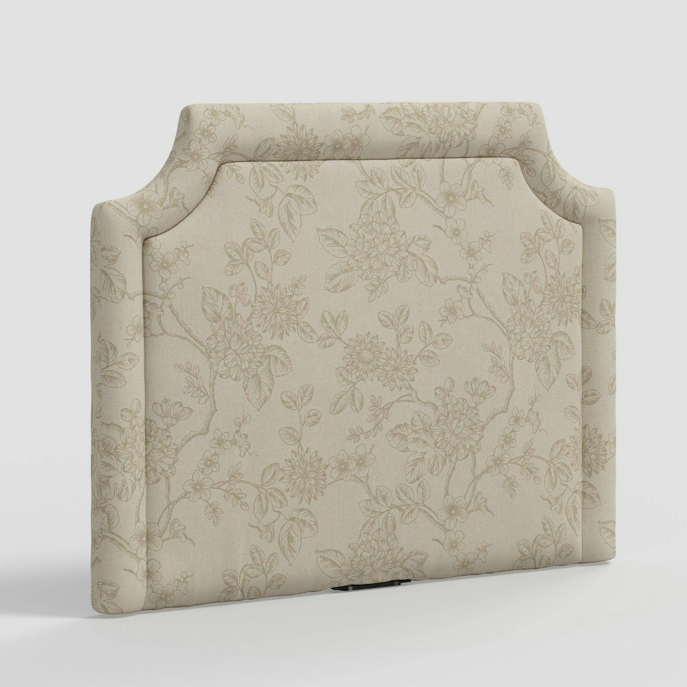 Threshold Charlie Notched Border Stick-on-the-Wall Headboard: $290 Threshold Charlie Notched Border Stick-on-the-Wall Headboard: $290