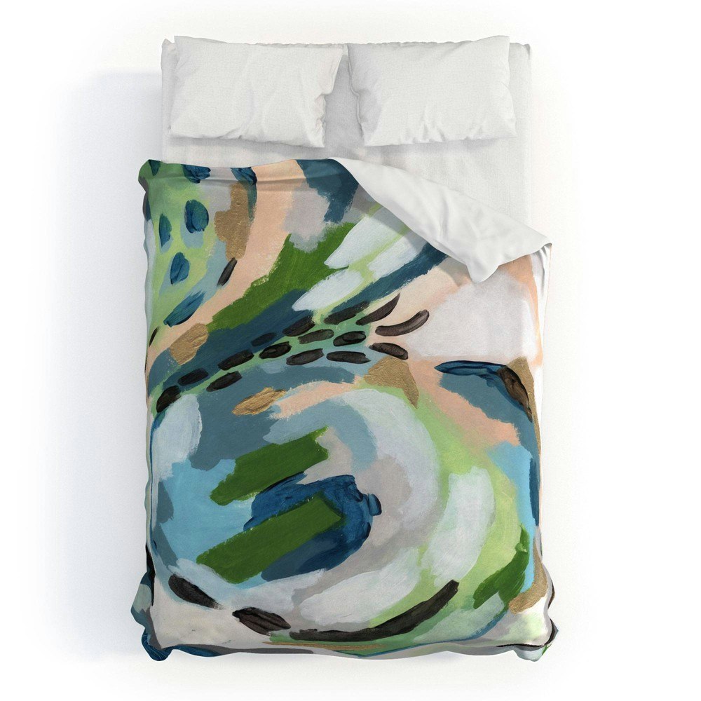 Laura Fedorowicz Greenery Cotton Twin/Twin XL Duvet Set: $202.99 Laura Fedorowicz Greenery Cotton Twin/Twin XL Duvet Set: $202.99