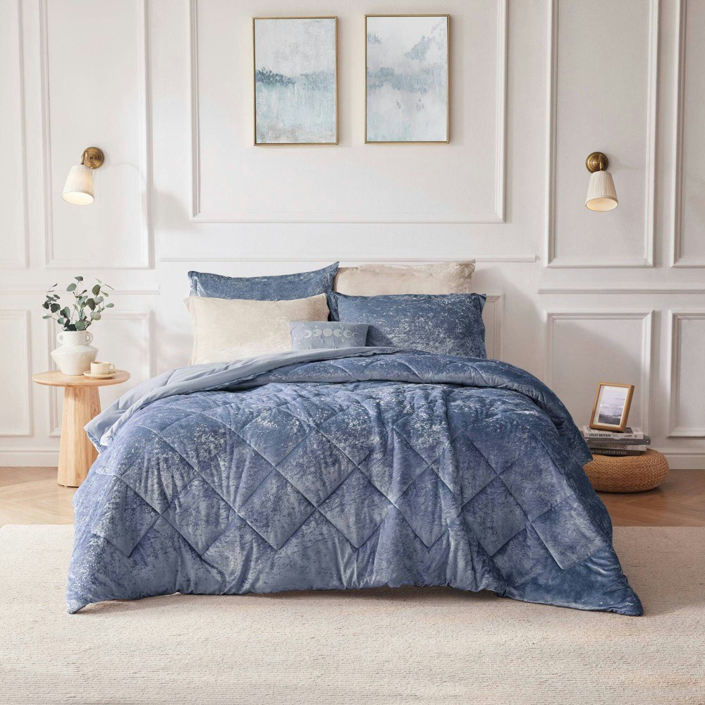 Intelligent Design Alyssa 3-Piece Twin/Twin XL Velvet Duvet Cover Set: $37.49 Intelligent Design Alyssa 3-Piece Twin/Twin XL Velvet Duvet Cover Set: $37.49