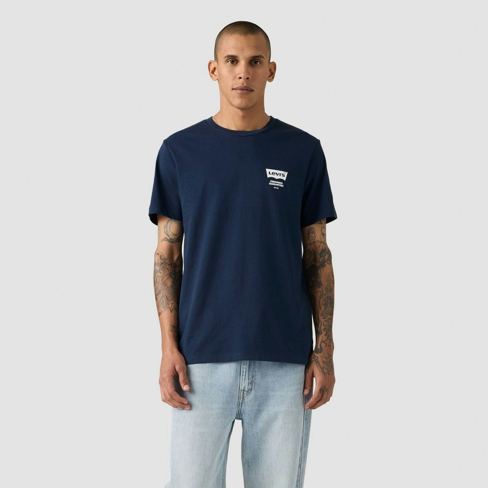 Levi's Men's Standard Fit Short Sleeve Graphic Crewneck T-Shirt: $16.99 Levi's Men's Standard Fit Short Sleeve Graphic Crewneck T-Shirt: $16.99