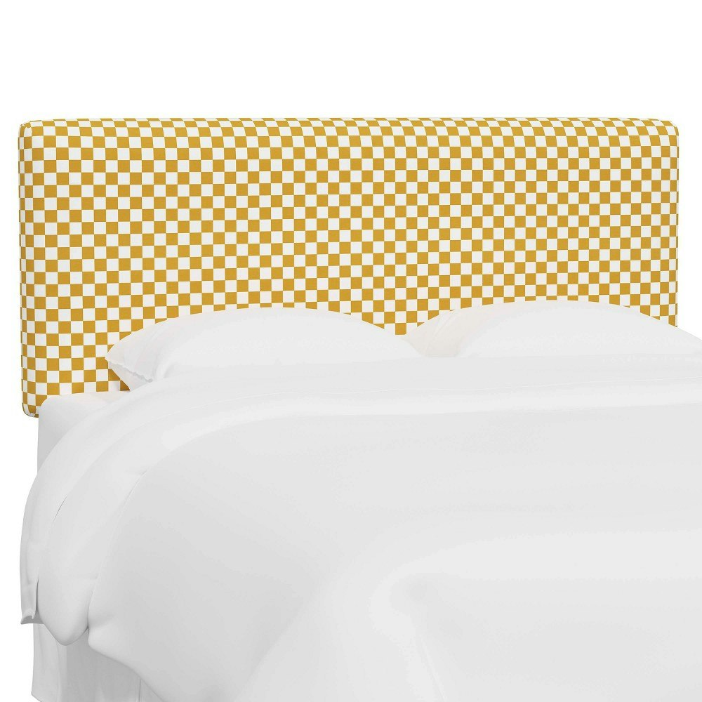 Skyline Furniture Queen Olivia Upholstered Checkerboard Headboard: $345.99 Skyline Furniture Queen Olivia Upholstered Checkerboard Headboard: $345.99