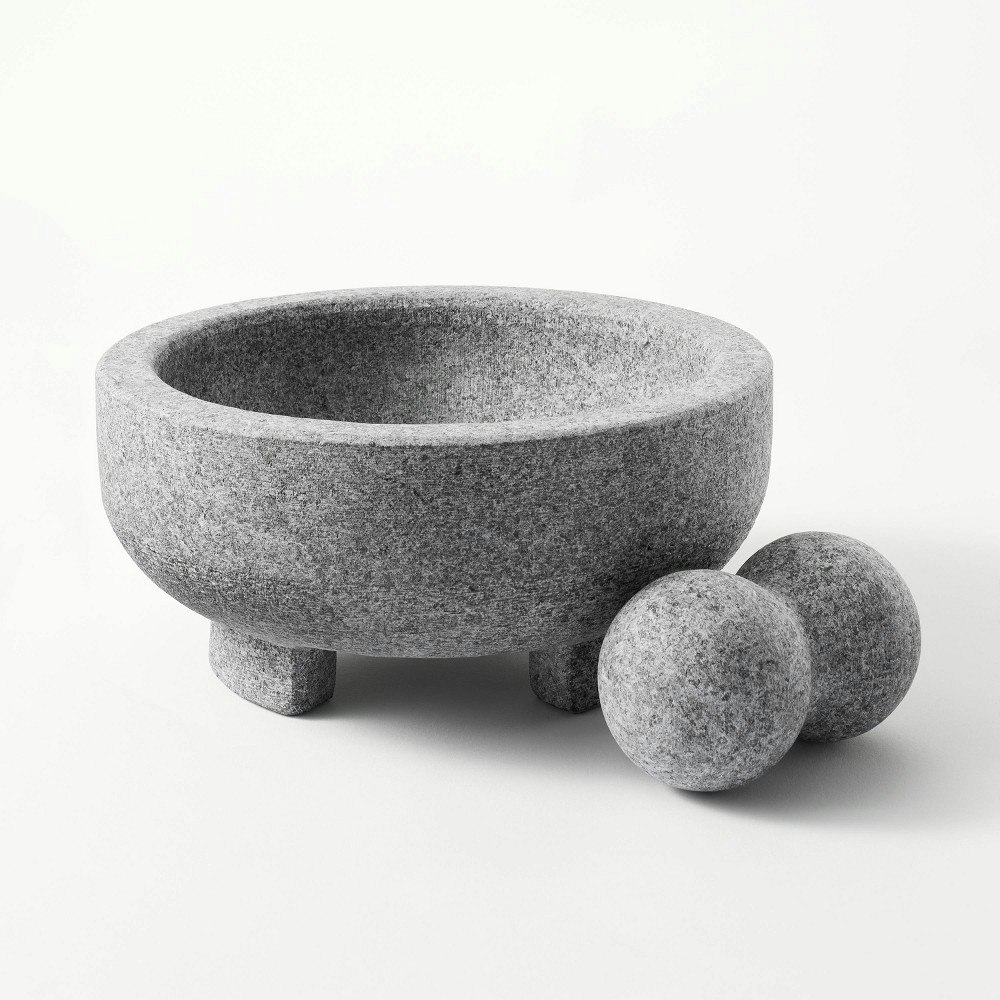 Figmint 8-inch Granite Molcajete and Pestle: $28