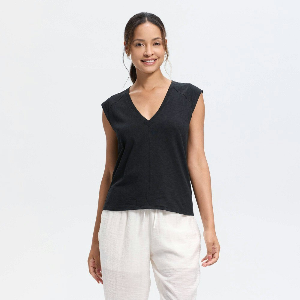 Women's Cap Sleeve V-Neck T-Shirt: $25 Women's Cap Sleeve V-Neck T-Shirt: $25