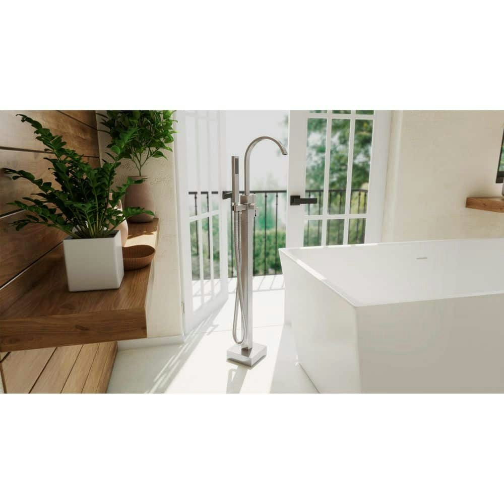 Levantine Single-Handle Freestanding Tub Faucet with Handshower: $639.99 Levantine Single-Handle Freestanding Tub Faucet with Handshower: $639.99