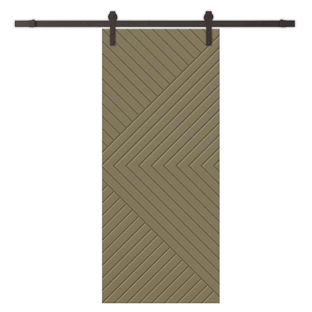 Chevron Arrow 28x84-Inch Sliding Barn Door with Hardware Kit: $918 Chevron Arrow 28x84-Inch Sliding Barn Door with Hardware Kit: $918