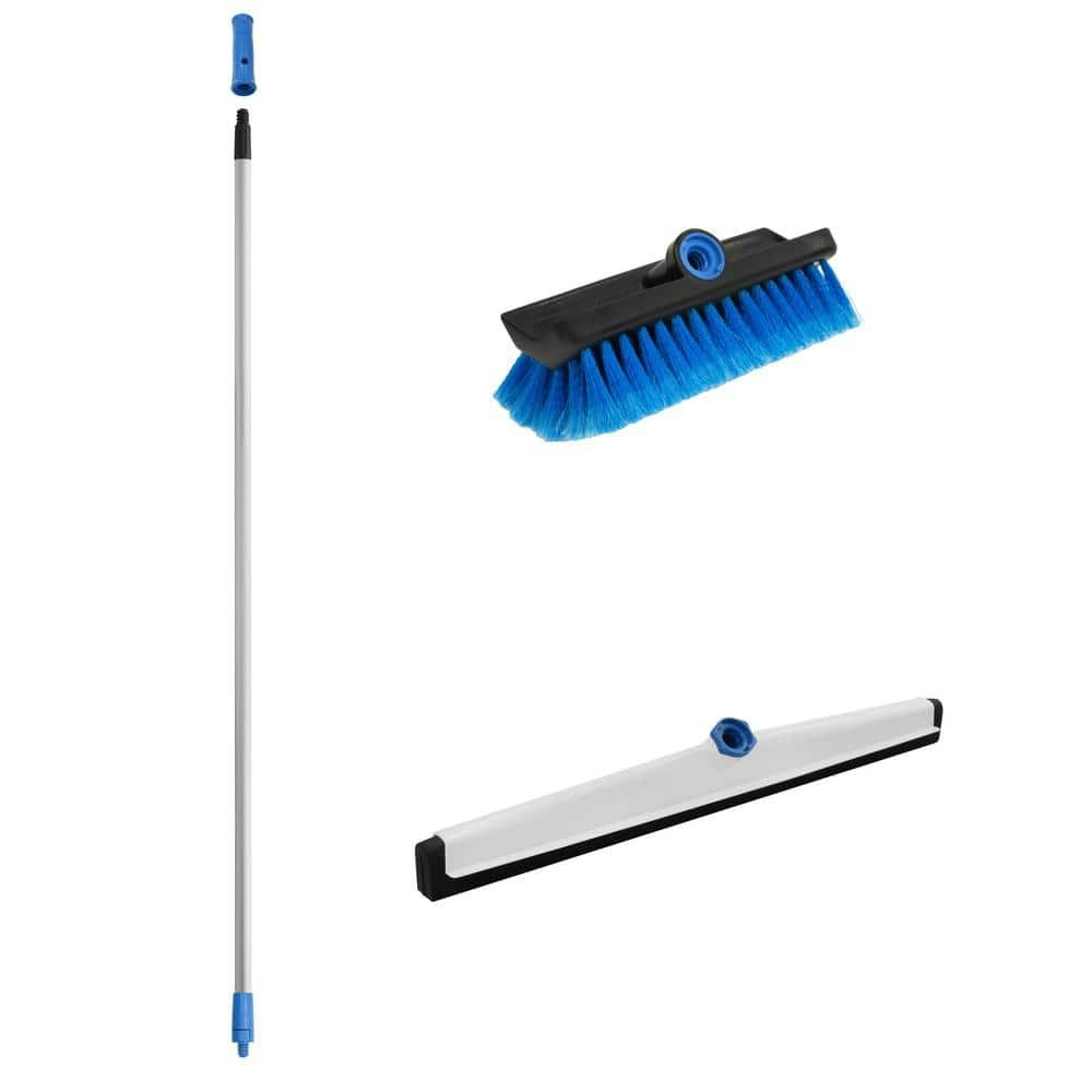 Lock-On 22-Inch Foam Floor Squeegee and 60-Inch Multi-Angle Wash Brush Set: $31.40 Lock-On 22-Inch Foam Floor Squeegee and 60-Inch Multi-Angle Wash Brush Set: $31.40