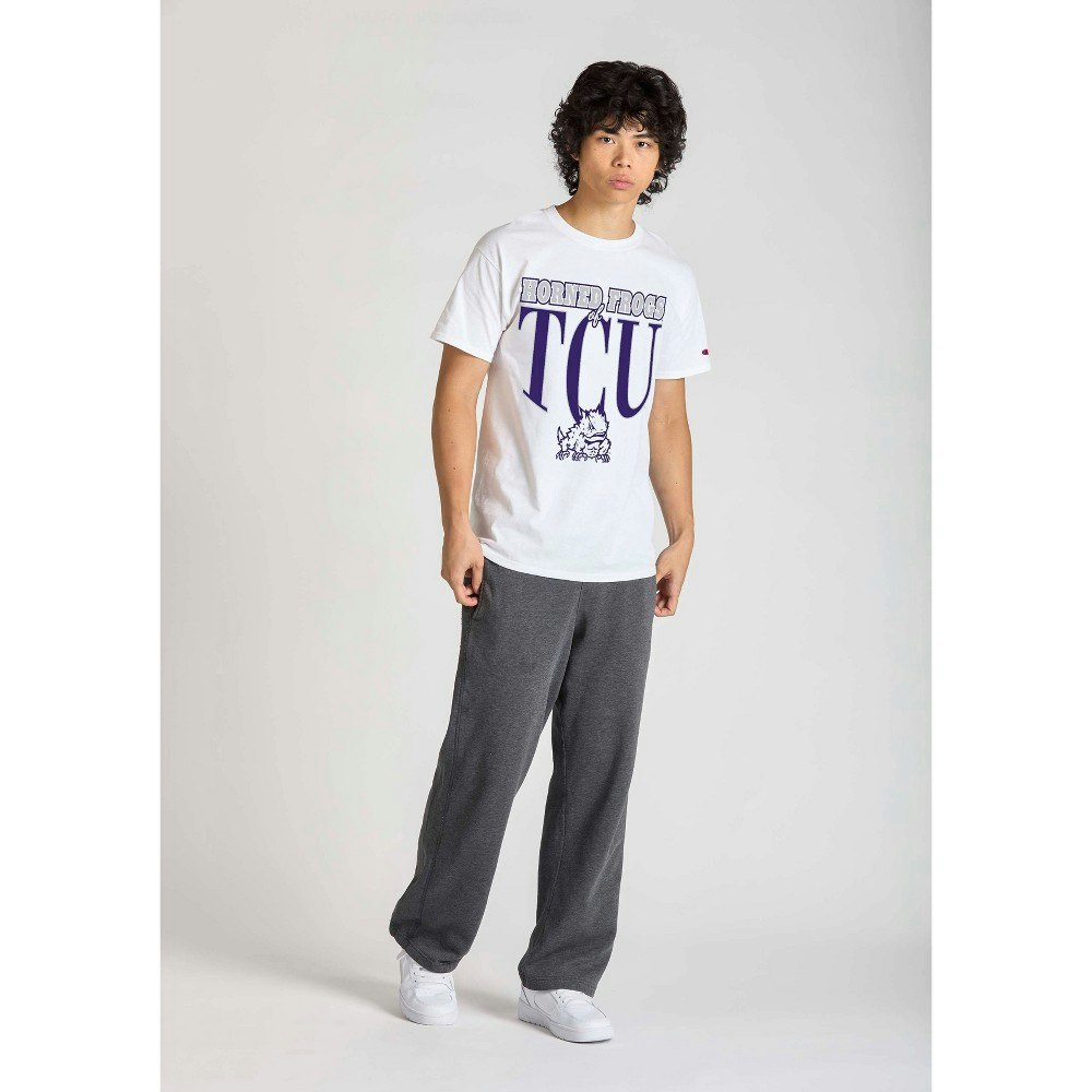 TCU Horned Frogs Men's Champion Short Sleeve T-Shirt: $24.99 TCU Horned Frogs Men's Champion Short Sleeve T-Shirt: $24.99