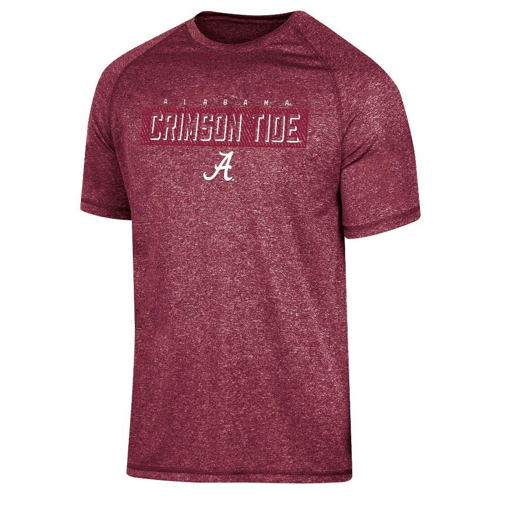 Alabama Crimson Tide Men's Poly Short Sleeve T-Shirt XXL: $24.99 Alabama Crimson Tide Men's Poly Short Sleeve T-Shirt XXL: $24.99