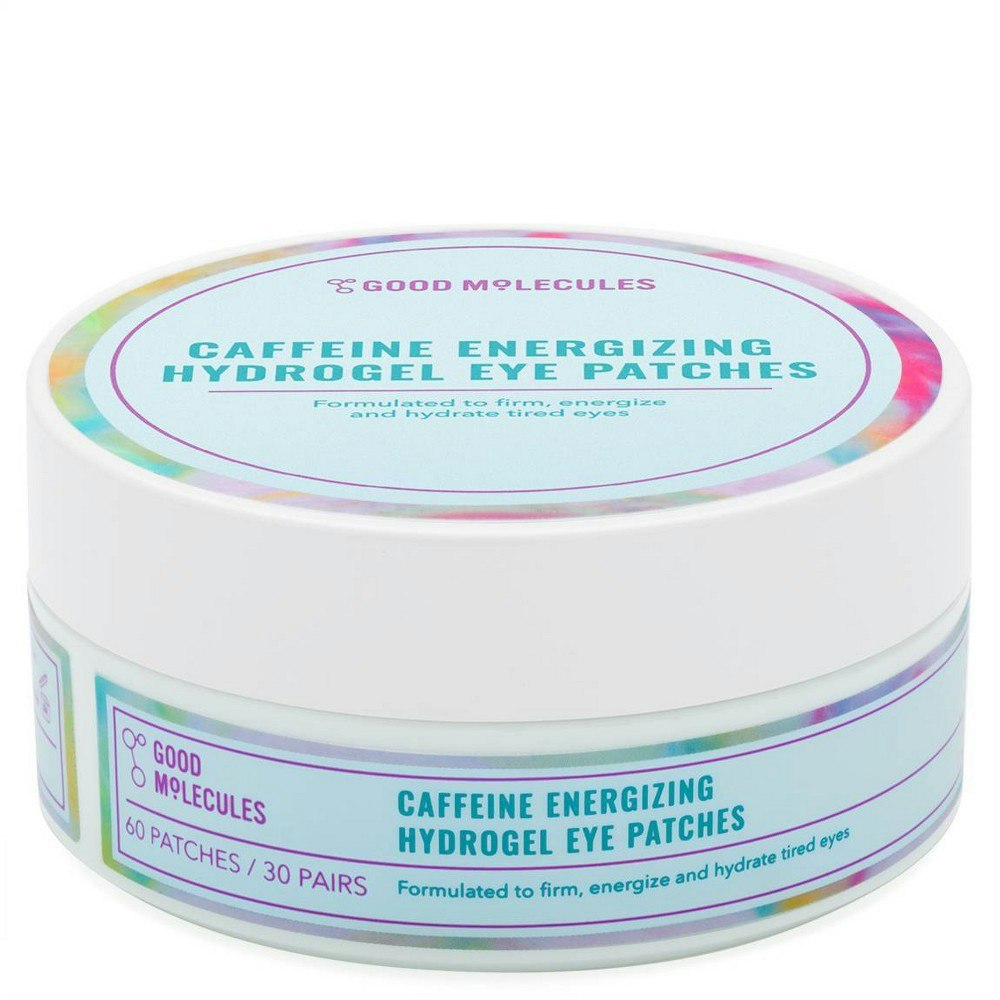 Good Molecules Caffeine Energizing Hydrogel Eye Patches 60-Count: $17.99 Good Molecules Caffeine Energizing Hydrogel Eye Patches 60-Count: $17.99