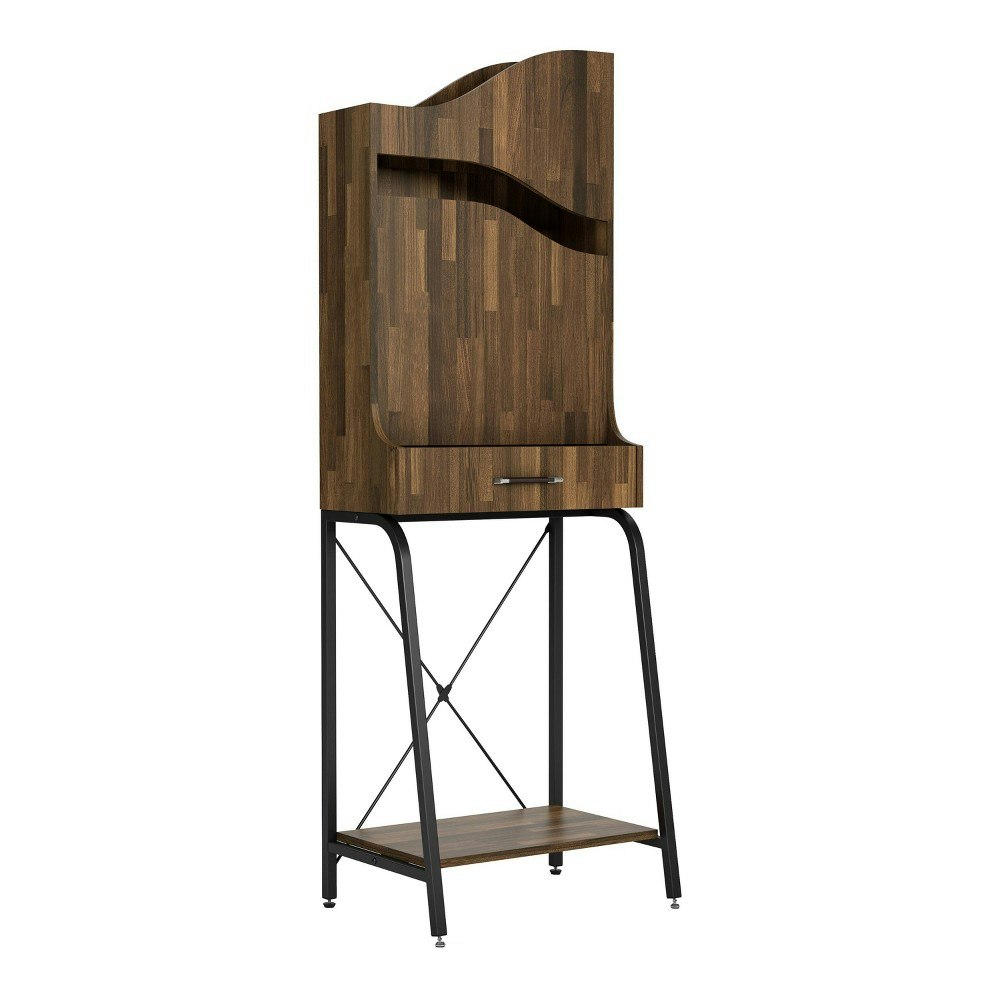 Joyharbor Industrial 20-Bottle Wine Bar with Drawer and Shelves: $224.99