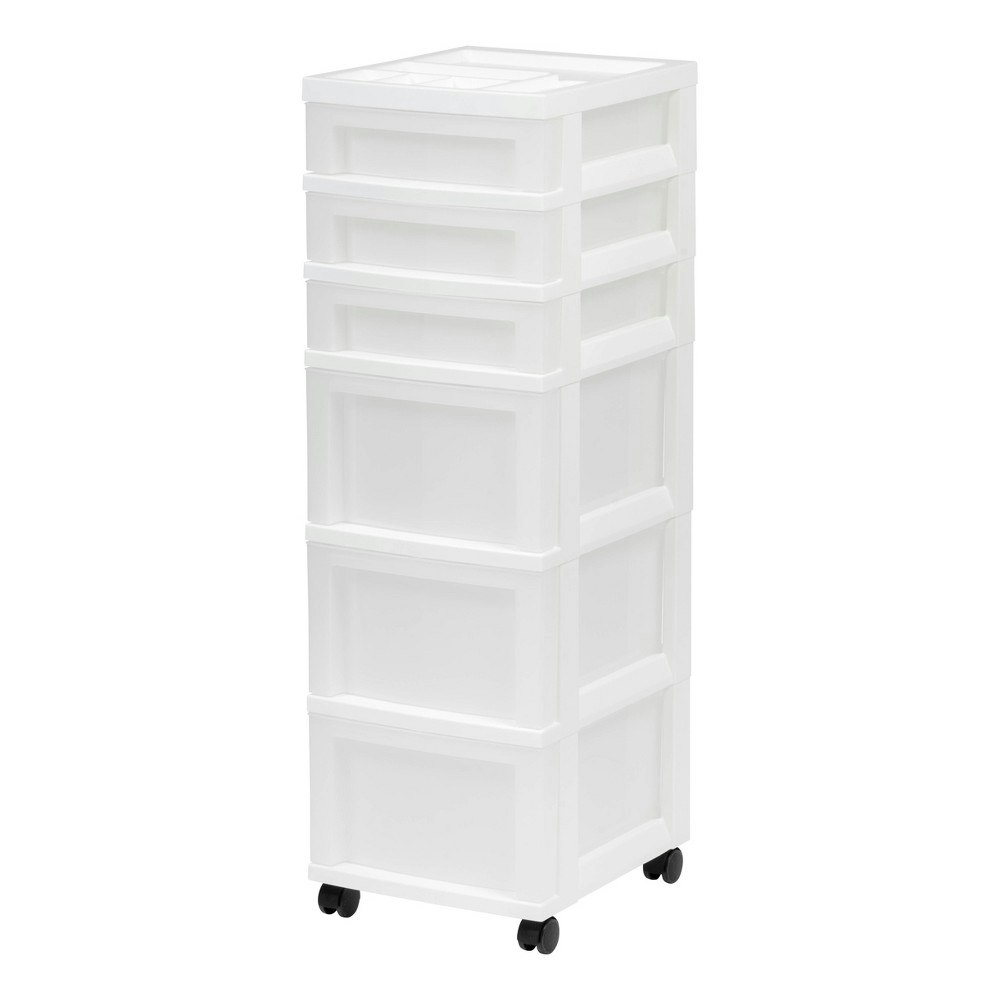 Iris 6-Drawer Storage Cart: $33.99 Iris 6-Drawer Storage Cart: $33.99