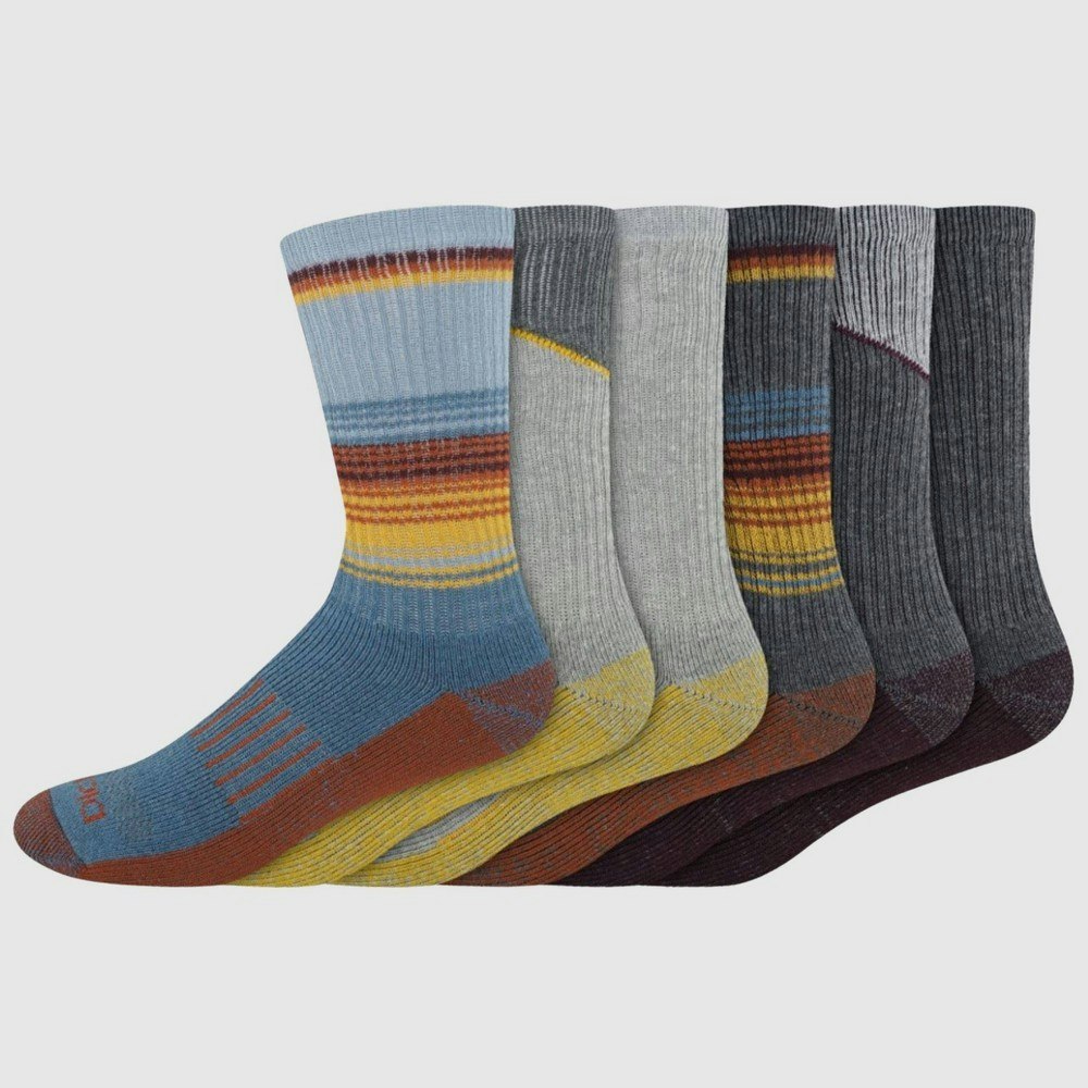 Dickies Men's Moisture Control Crew Socks 6-Pack: $15 Dickies Men's Moisture Control Crew Socks 6-Pack: $15