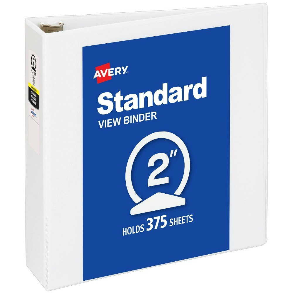 Avery 2-Inch 3-Ring Binder: $6.69