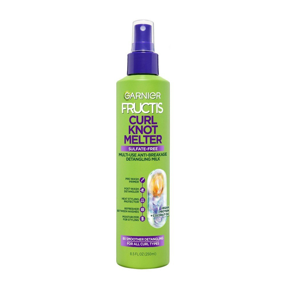 Garnier Fructis Curl Knot Melter Anti-Breakage Detangling Milk 8.5-fl oz: $6.99