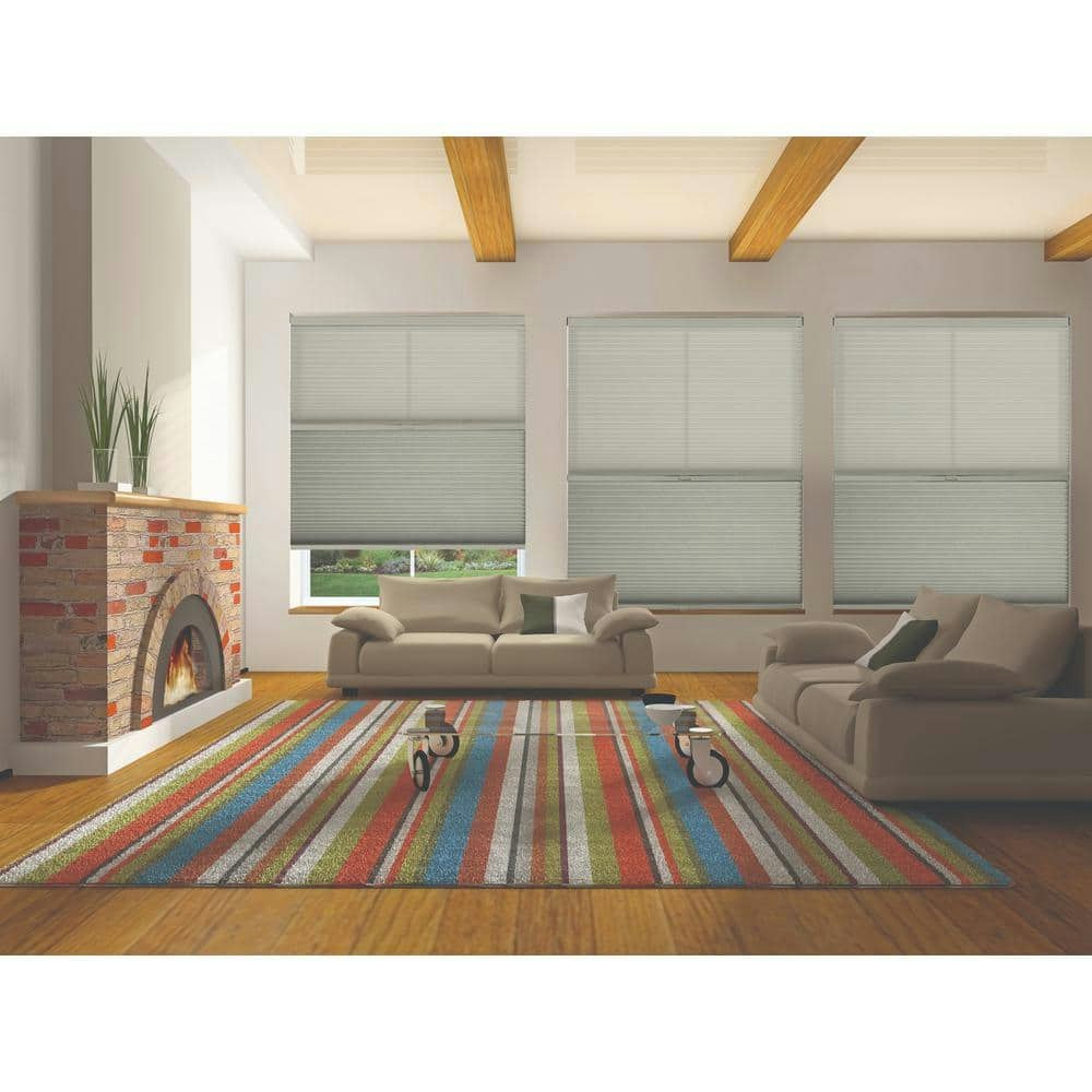 Misty Gray 30.5" x 72" Cordless Day/Night Cellular Shade: $112.57 Misty Gray 30.5" x 72" Cordless Day/Night Cellular Shade: $112.57
