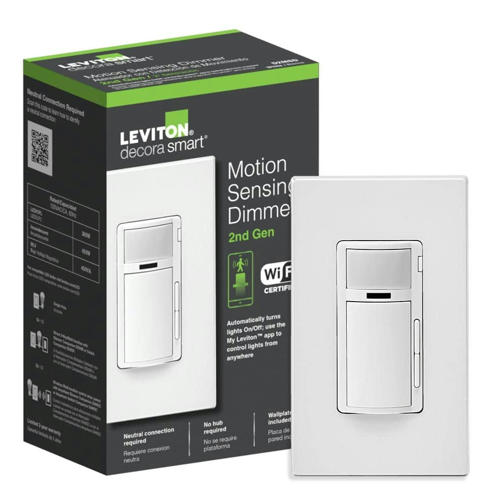 Leviton Decora Smart Wi-Fi 2nd Gen Motion Sensor Dimmer: $59.99 Leviton Decora Smart Wi-Fi 2nd Gen Motion Sensor Dimmer: $59.99