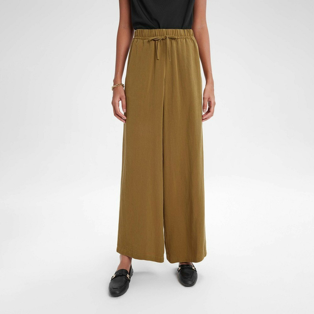 A New Day Women's High-Rise Wide Leg Pull-On Pants: $35