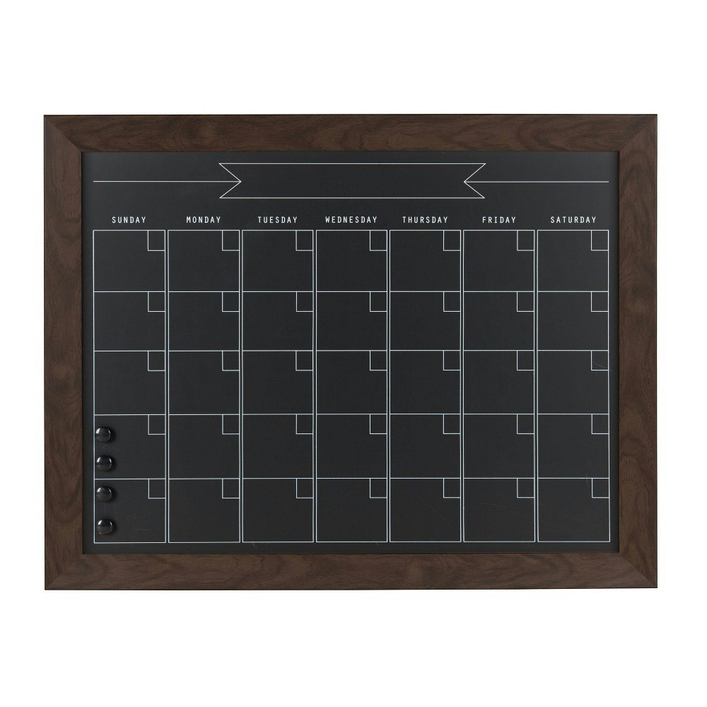 DesignOvation 29" x 23" Beatrice Framed Magnetic Chalkboard Calendar: $63.99 DesignOvation 29" x 23" Beatrice Framed Magnetic Chalkboard Calendar: $63.99