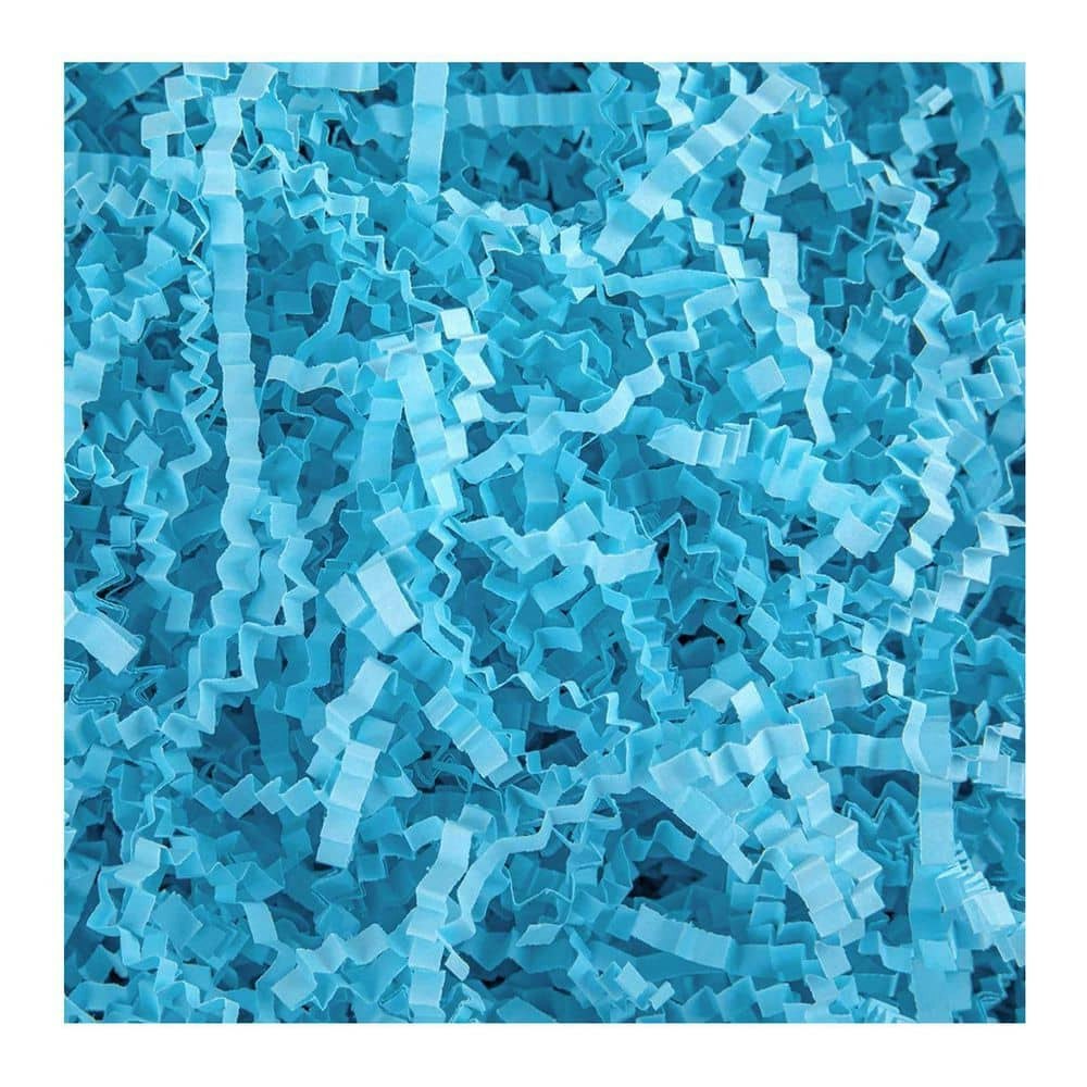 1lb. Blue Crinkle Paper Gift Filler: $46.91
