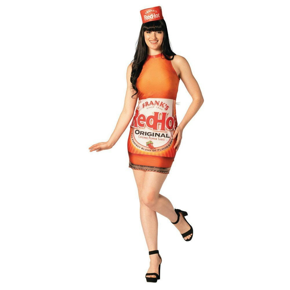 Imposta Costumes Women's Frank's Red Hot Sauce Costume Dress: $43.99 Imposta Costumes Women's Frank's Red Hot Sauce Costume Dress: $43.99