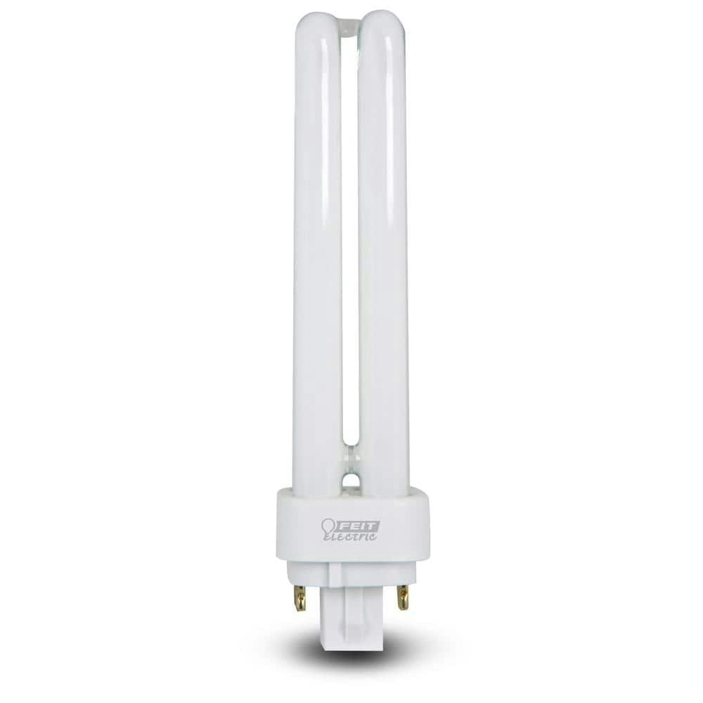 18-Watt Equivalent PL CFL Quad Tube 4-Pin Light Bulb 1-Pack: $6.97