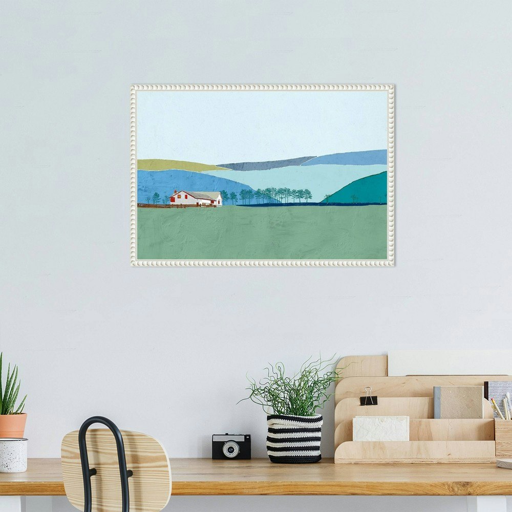 Amanti Art Behind the Hills by E.l. Cacho 23"x16" Framed Wall Art Print: $88.99 Amanti Art Behind the Hills by E.l. Cacho 23"x16" Framed Wall Art Print: $88.99