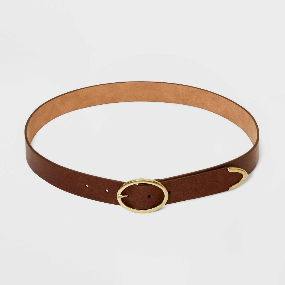Women's Oval Center Bar Belt: $18 Women's Oval Center Bar Belt: $18