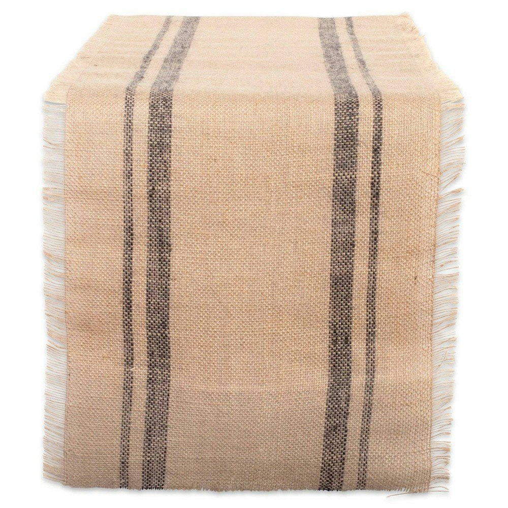108" x 14" Jute Burlap Table Runner: $3.99