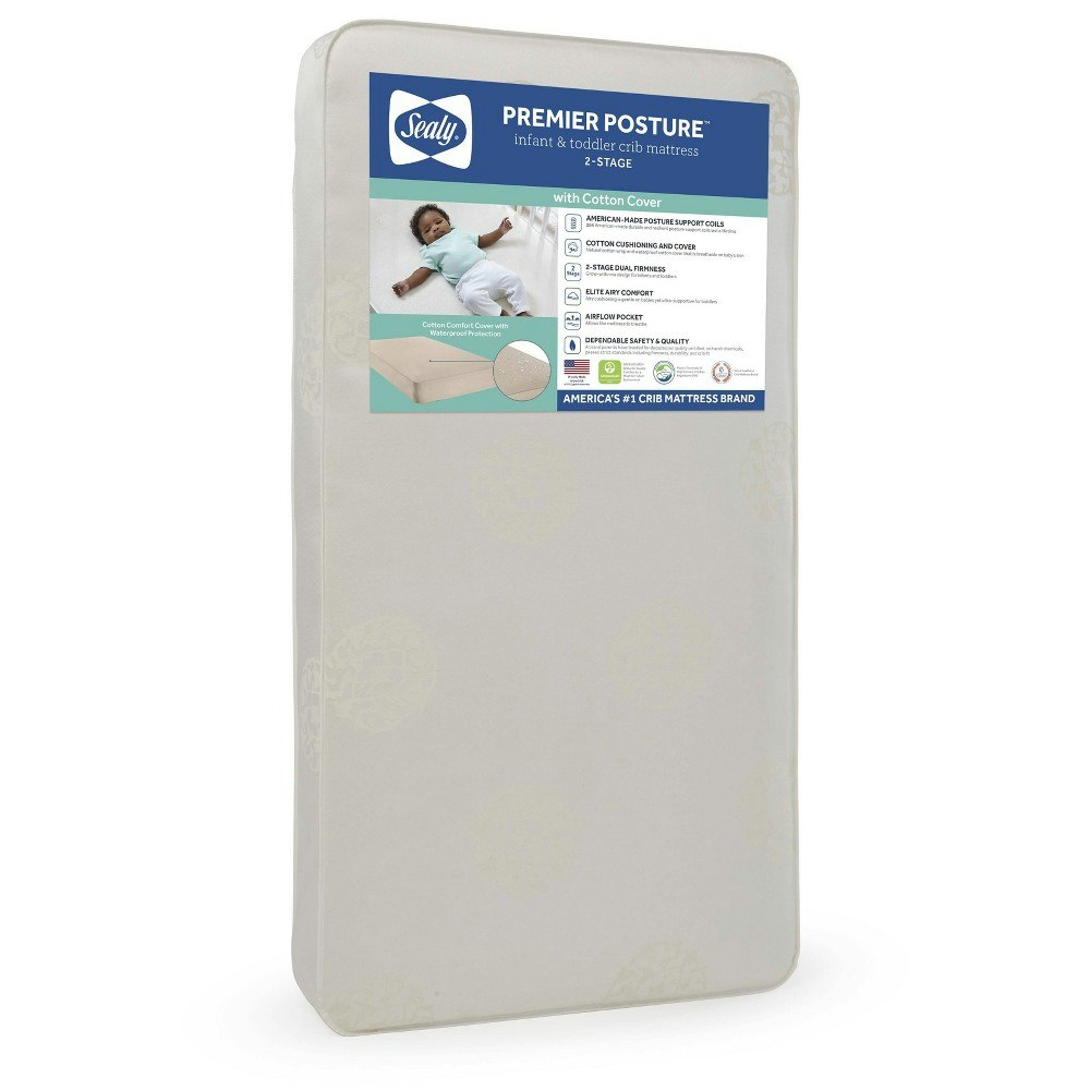 Sealy Premier Posture 2-Stage Crib and Toddler Mattress: $99.99 Sealy Premier Posture 2-Stage Crib and Toddler Mattress: $99.99