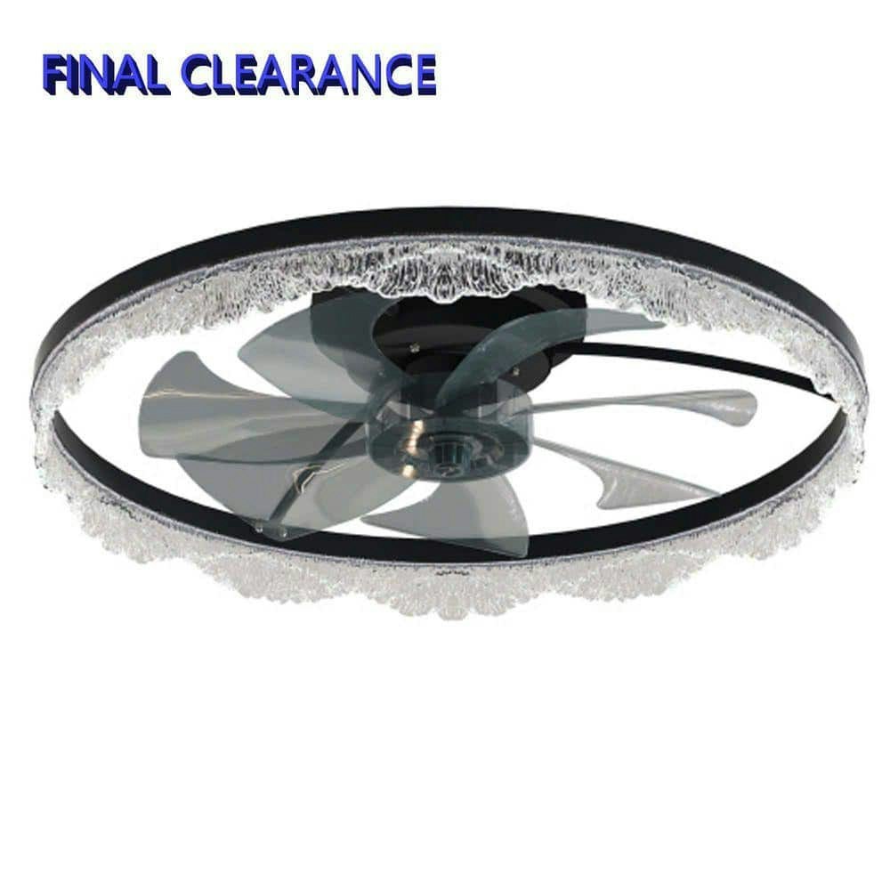 16-Inch Decorative LED Ceiling Fan with Remote and App Control: $55.84 16-Inch Decorative LED Ceiling Fan with Remote and App Control: $55.84