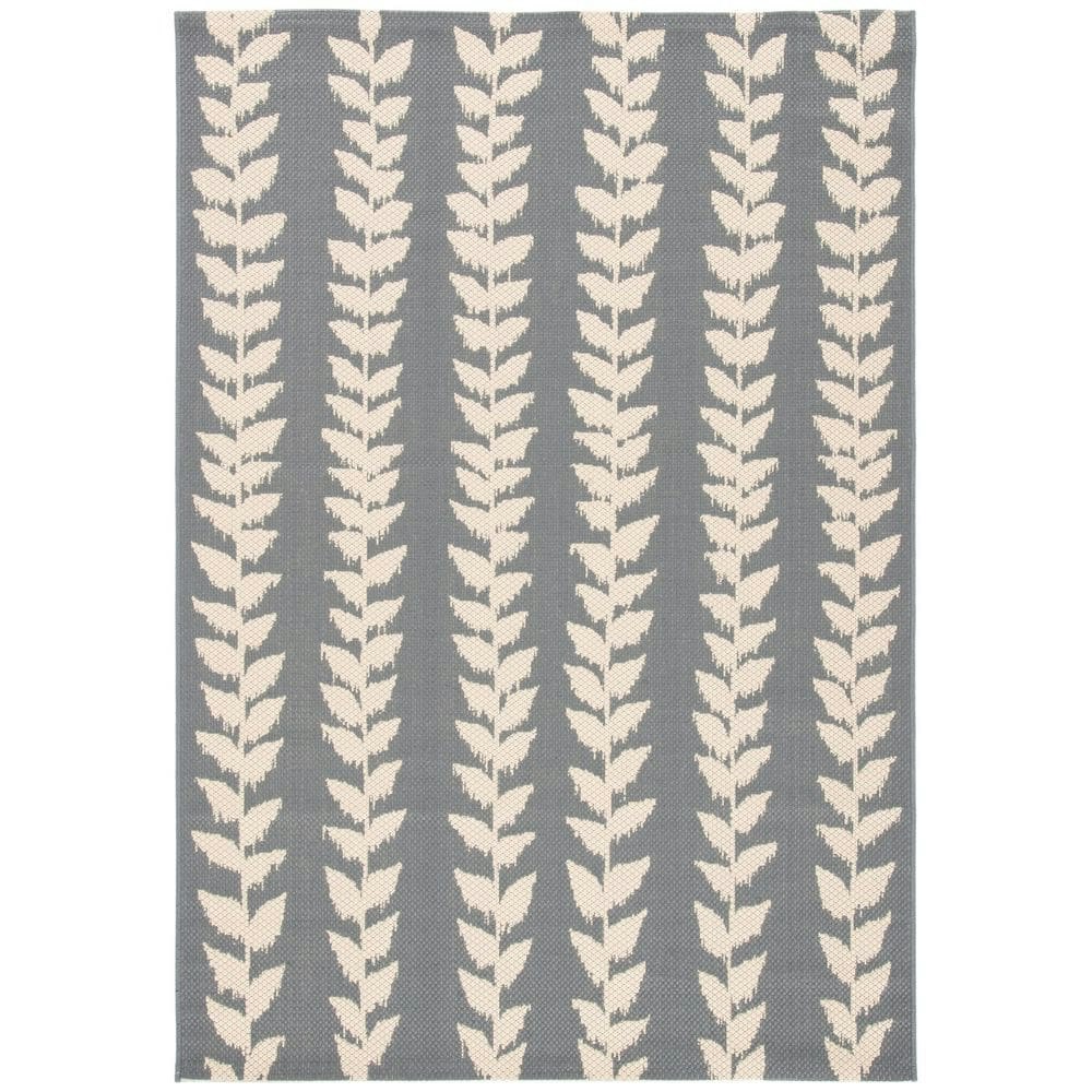 5ft. x 8ft. Geometric Striped Leaves Indoor/Outdoor Area Rug: $93.97 5ft. x 8ft. Geometric Striped Leaves Indoor/Outdoor Area Rug: $93.97