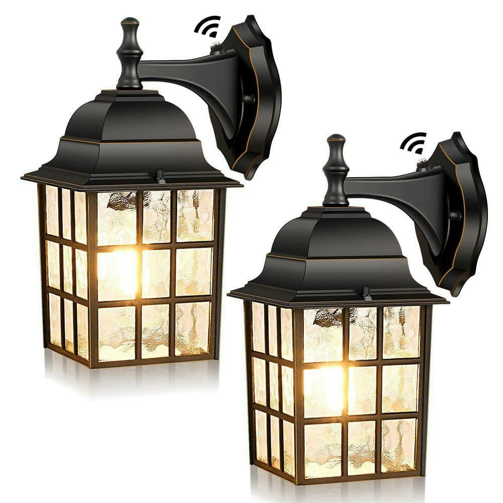 Dusk to Dawn Outdoor Wall Lantern 2-Pack: $156 Dusk to Dawn Outdoor Wall Lantern 2-Pack: $156