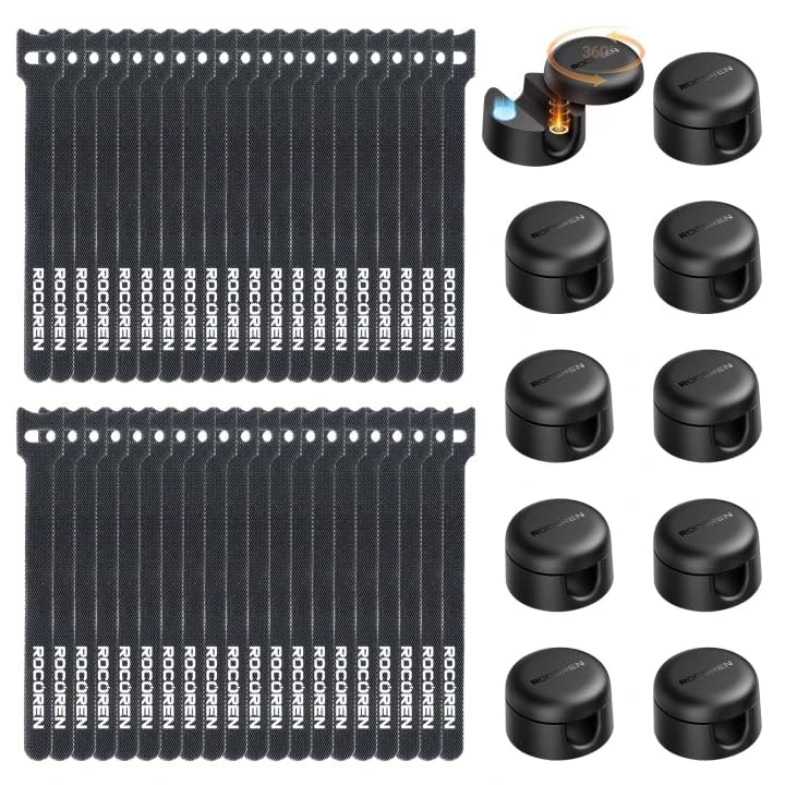 50-Piece Cable Management Kit: $16