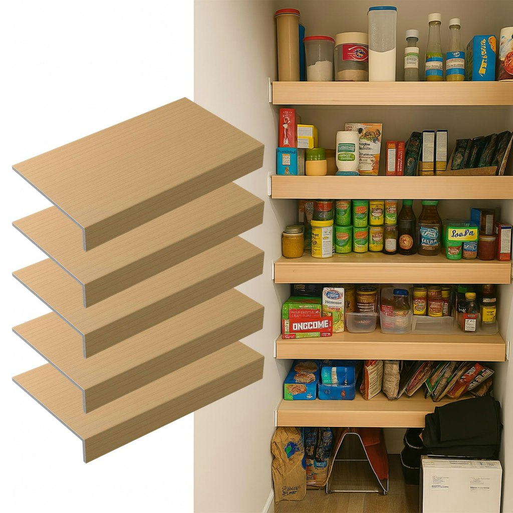 30" x 16" Wire Shelf Covers 5-Pack: $111