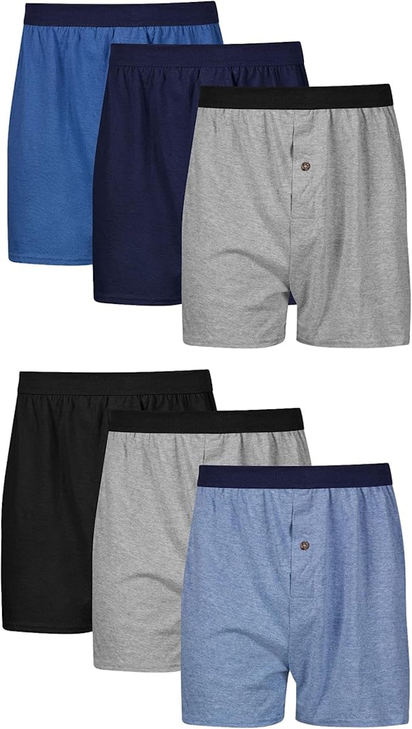 Hanes Men's Comfortflex Boxers 6-Pack: $13