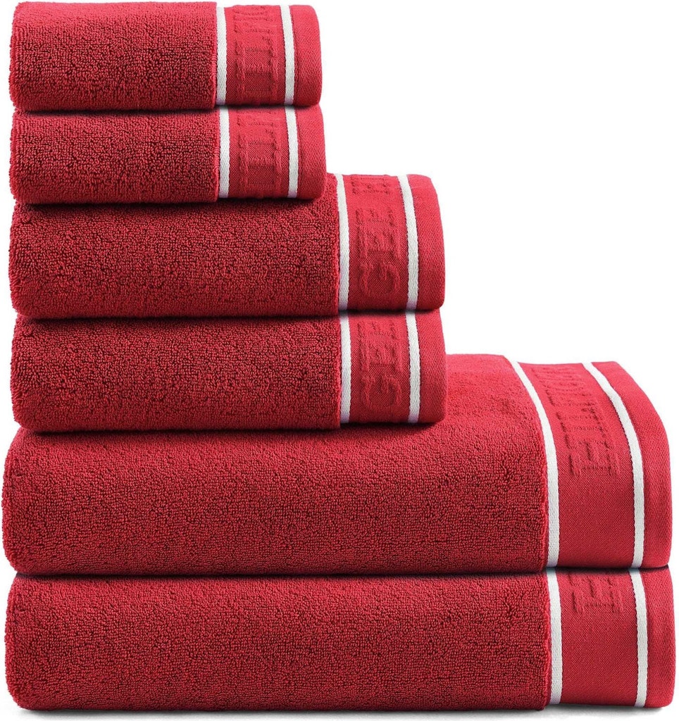 Tommy Hilfiger The Legacy Terry 6-Piece Towel Set: $49